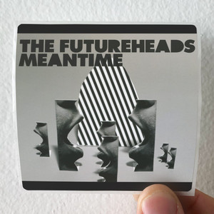 The Futureheads Meantime 1 Album Cover Sticker