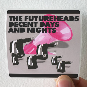 The Futureheads Decent Days And Nights 3 Album Cover Sticker The Futureheads Decent Days And Nights 3 Album Cover Sticker