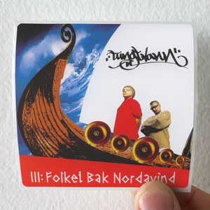 Tungtvann Iii Folket Bak Nordavind Album Cover Sticker Tungtvann Iii Folket Bak Nordavind Album Cover Sticker