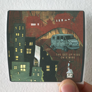 The Get Up Kids On A Wire Album Cover Sticker
