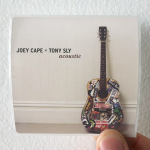 Tony Sly Joey Cape And Tony Sly Acoustic Album Cover Sticker Tony Sly Joey Cape And Tony Sly Acoustic Album Cover Sticker