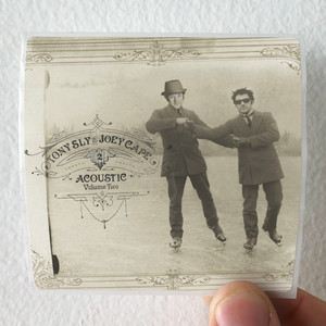 Tony Sly Joey Cape And Tony Sly Acoustic Volume 2 Album Cover Sticker Tony Sly Joey Cape And Tony Sly Acoustic Volume 2 Album Cover Sticker