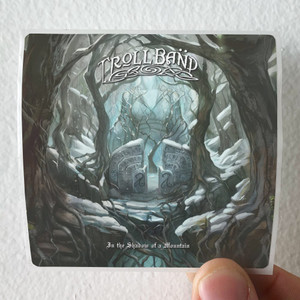 Trollband In The Shadow Of A Mountain Album Cover Sticker Trollband In The Shadow Of A Mountain Album Cover Sticker
