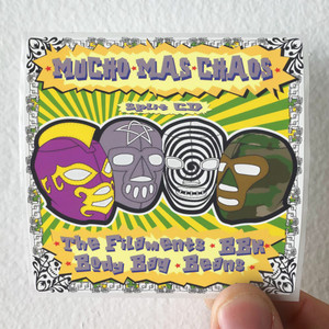 The Filaments Mucho Mas Chaos Album Cover Sticker The Filaments Mucho Mas Chaos Album Cover Sticker