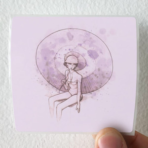 The Dear Hunter Violet Album Cover Sticker The Dear Hunter Violet Album Cover Sticker
