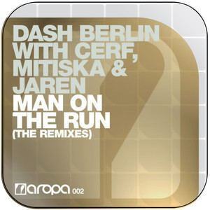Dash Berlin Man On The Run Album Cover Sticker Album Cover Sticker Dash Berlin Man On The Run Album Cover Sticker Album Cover Sticker