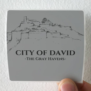 The Gray Havens City Of David Album Cover Sticker The Gray Havens City Of David Album Cover Sticker