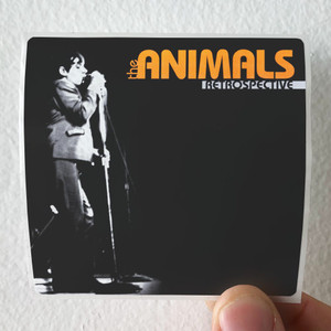 The Animals Retrospective Album Cover Sticker The Animals Retrospective Album Cover Sticker