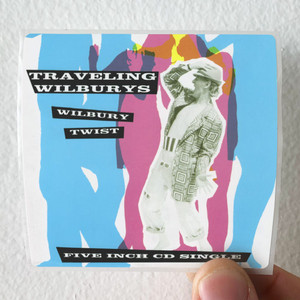Traveling Wilburys Wilbury Twist Album Cover Sticker Traveling Wilburys Wilbury Twist Album Cover Sticker
