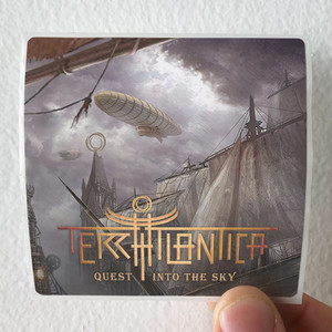 Terra Atlantica Quest Into The Sky Album Cover Sticker Terra Atlantica Quest Into The Sky Album Cover Sticker