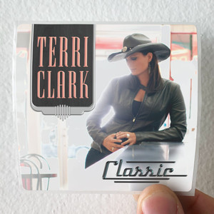 Terri Clark Classic Album Cover Sticker Terri Clark Classic Album Cover Sticker