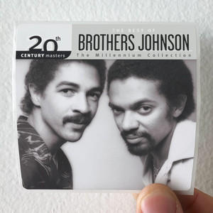 The Brothers Johnson 20Th Century Masters The Millennium Collection The Best Of B Album Cover Sticker The Brothers Johnson 20Th Century Masters The Millennium Collection The Best Of B Album Cover Sticker