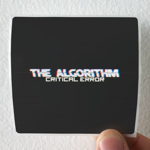 The Algorithm Criticalerror Album Cover Sticker