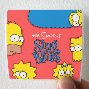 The Simpsons The Simpsons Sing The Blues 1 Album Cover Sticker