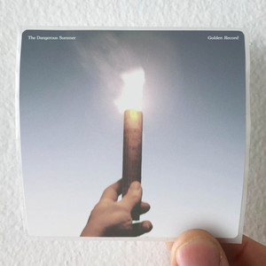 The Dangerous Summer Golden Record Album Cover Sticker