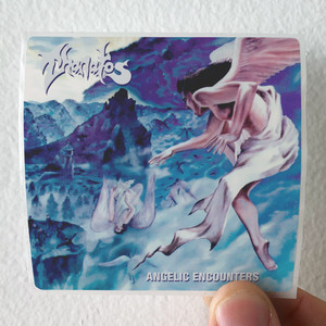 Thanatos Angelic Encounters Album Cover Sticker Thanatos Angelic Encounters Album Cover Sticker
