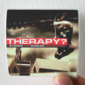 Therapy_ Stories The Singles Collection Album Cover Sticker Therapy_ Stories The Singles Collection Album Cover Sticker