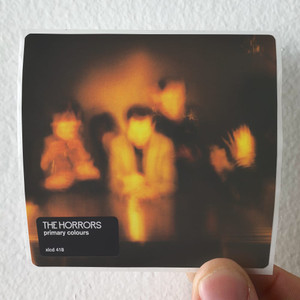 The Horrors Primary Colours Album Cover Sticker The Horrors Primary Colours Album Cover Sticker
