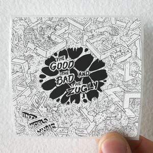 The Good The Bad and The Zugly Anti World Music Album Cover Sticker