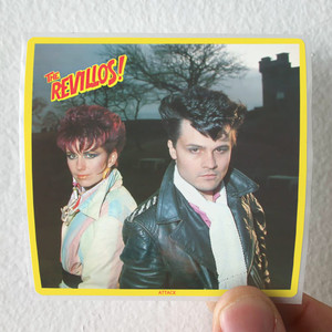 The Revillos Attack Album Cover Sticker