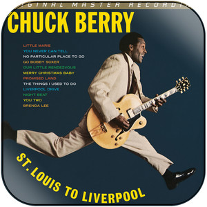 Chuck Berry Sweet Little Rock And Roller Album Cover Sticker Album Cover Sticker Chuck Berry Sweet Little Rock And Roller Album Cover Sticker Album Cover Sticker