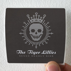 The Tiger Lillies Seven Deadly Sins Album Cover Sticker The Tiger Lillies Seven Deadly Sins Album Cover Sticker