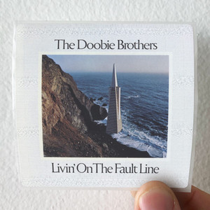 The Doobie Brothers Livin On The Fault Line Album Cover Sticker The Doobie Brothers Livin On The Fault Line Album Cover Sticker