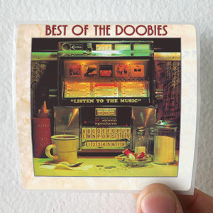 The Doobie Brothers Best Of The Doobies Album Cover Sticker The Doobie Brothers Best Of The Doobies Album Cover Sticker