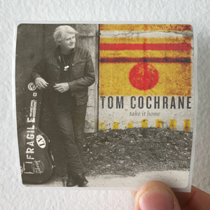 Tom Cochrane Take It Home Album Cover Sticker