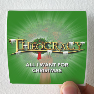 Theocracy All I Want For Christmas Album Cover Sticker Theocracy All I Want For Christmas Album Cover Sticker