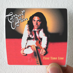 Tommy Bolin First Time Live Album Cover Sticker