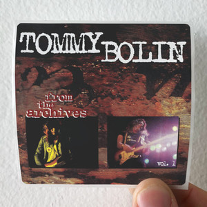 Tommy Bolin From The Archives Volume 1 Album Cover Sticker