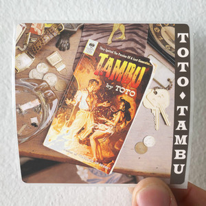 Toto Tambu Album Cover Sticker Toto Tambu Album Cover Sticker
