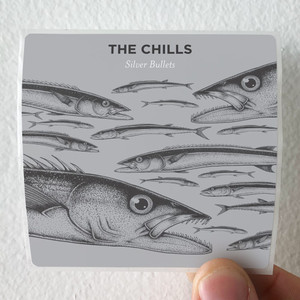 The Chills Silver Bullets Album Cover Sticker The Chills Silver Bullets Album Cover Sticker