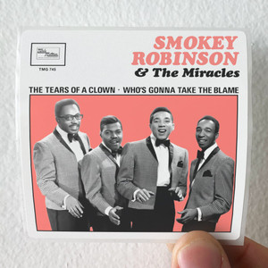 The Miracles Tears Of A Clown Album Cover Sticker