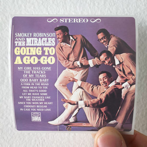 The Miracles Going To A Go Go Album Cover Sticker The Miracles Going To A Go Go Album Cover Sticker