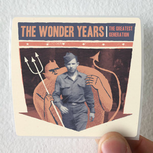 The Wonder Years Bangarang The Wonder Years Split Album Cover Sticker