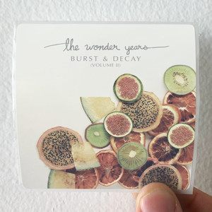 The Wonder Years Burst Decay Volume Ii Album Cover Sticker