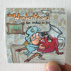 The Wonder Years Get Stoked On It Album Cover Sticker The Wonder Years Get Stoked On It Album Cover Sticker