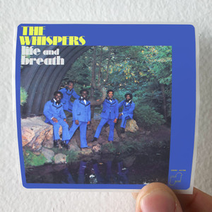 The Whispers Life And Breath Album Cover Sticker The Whispers Life And Breath Album Cover Sticker