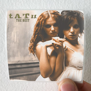 tATu The Best Album Cover Sticker tATu The Best Album Cover Sticker
