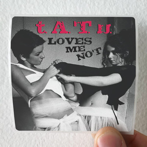 tATu Loves Me Not Album Cover Sticker tATu Loves Me Not Album Cover Sticker