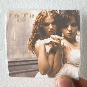 tATu The Best Of Tatu Album Cover Sticker tATu The Best Of Tatu Album Cover Sticker