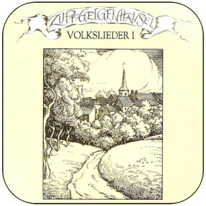 Zupfgeigenhansel Volkslieder I Album Cover Sticker Zupfgeigenhansel Volkslieder I Album Cover Sticker