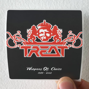 Treat Weapons Of Choice Album Cover Sticker Treat Weapons Of Choice Album Cover Sticker