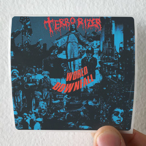 Terrorizer World Downfall 1 Album Cover Sticker