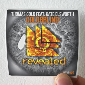 Thomas Gold Colourblind Album Cover Sticker