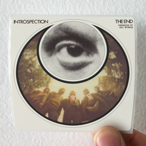 The End Introspection Album Cover Sticker