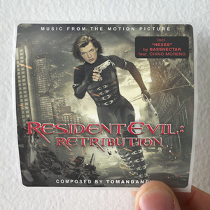 Tomandandy Resident Evil Retribution 2 Album Cover Sticker Tomandandy Resident Evil Retribution 2 Album Cover Sticker