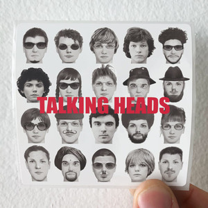 Talking Heads The Best Of Talking Heads Album Cover Sticker Talking Heads The Best Of Talking Heads Album Cover Sticker